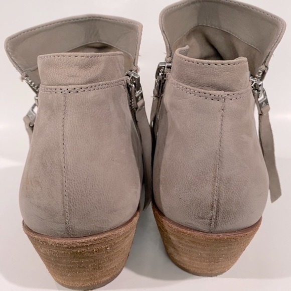 Sam Edelman Women’s Packer Ankle Boot Putty Leather Ankle Bootie Size 10.5 - Picture 6 of 9